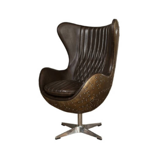 Excalibur Swivel Chair - Java Black